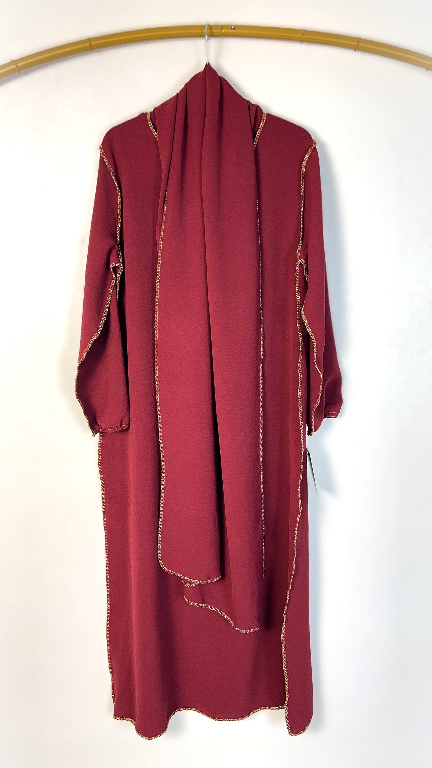 KINDER ABAYA MIT INTEGRIERTEM SCHAL (verfügbar in verschiedenen Farben)