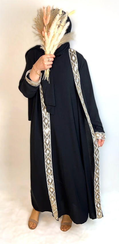 ABAYA SET 3-TEILIG JAZZ (FATIMA)