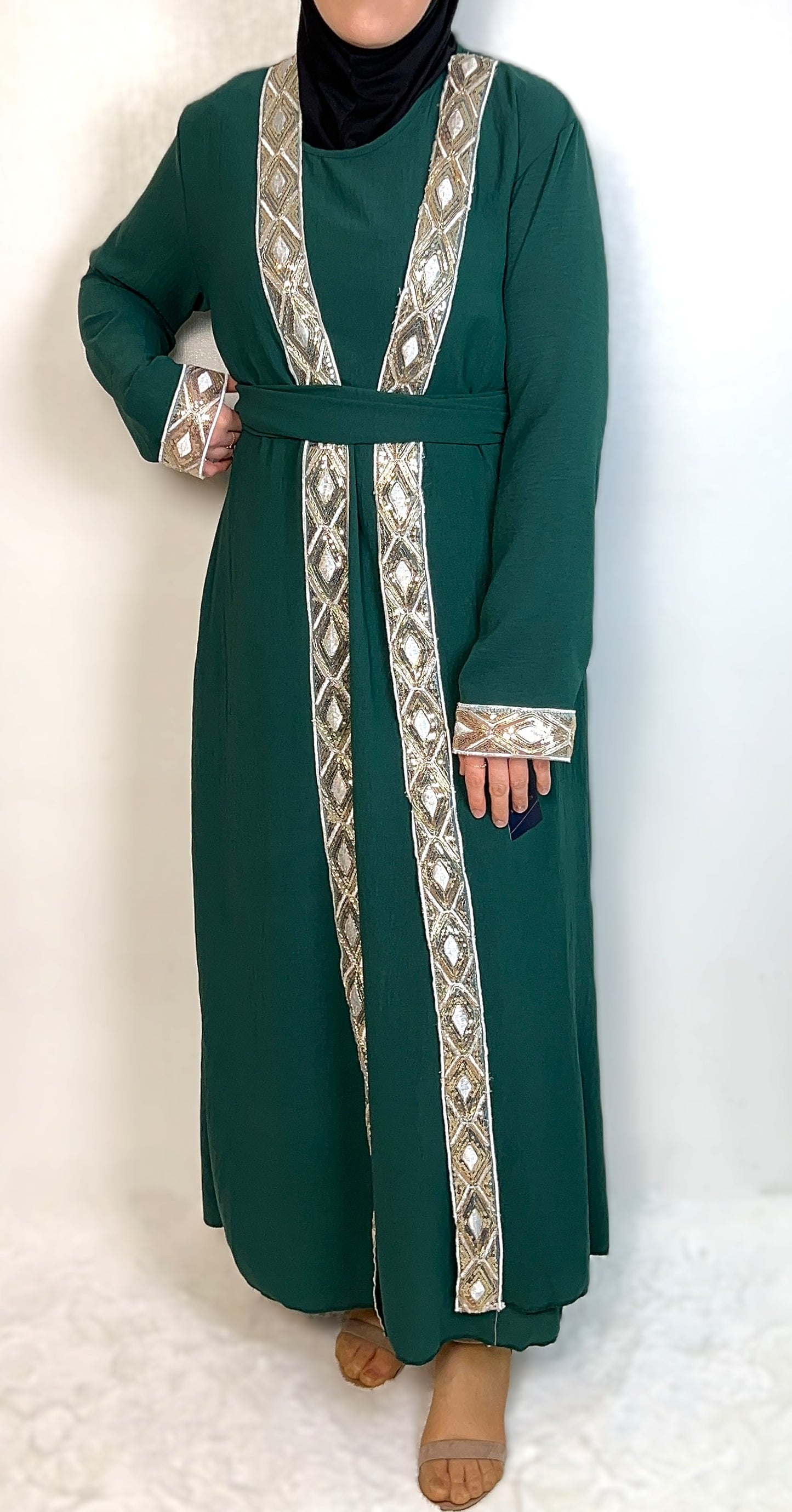 ABAYA SET 3-TEILIG JAZZ (FATIMA)