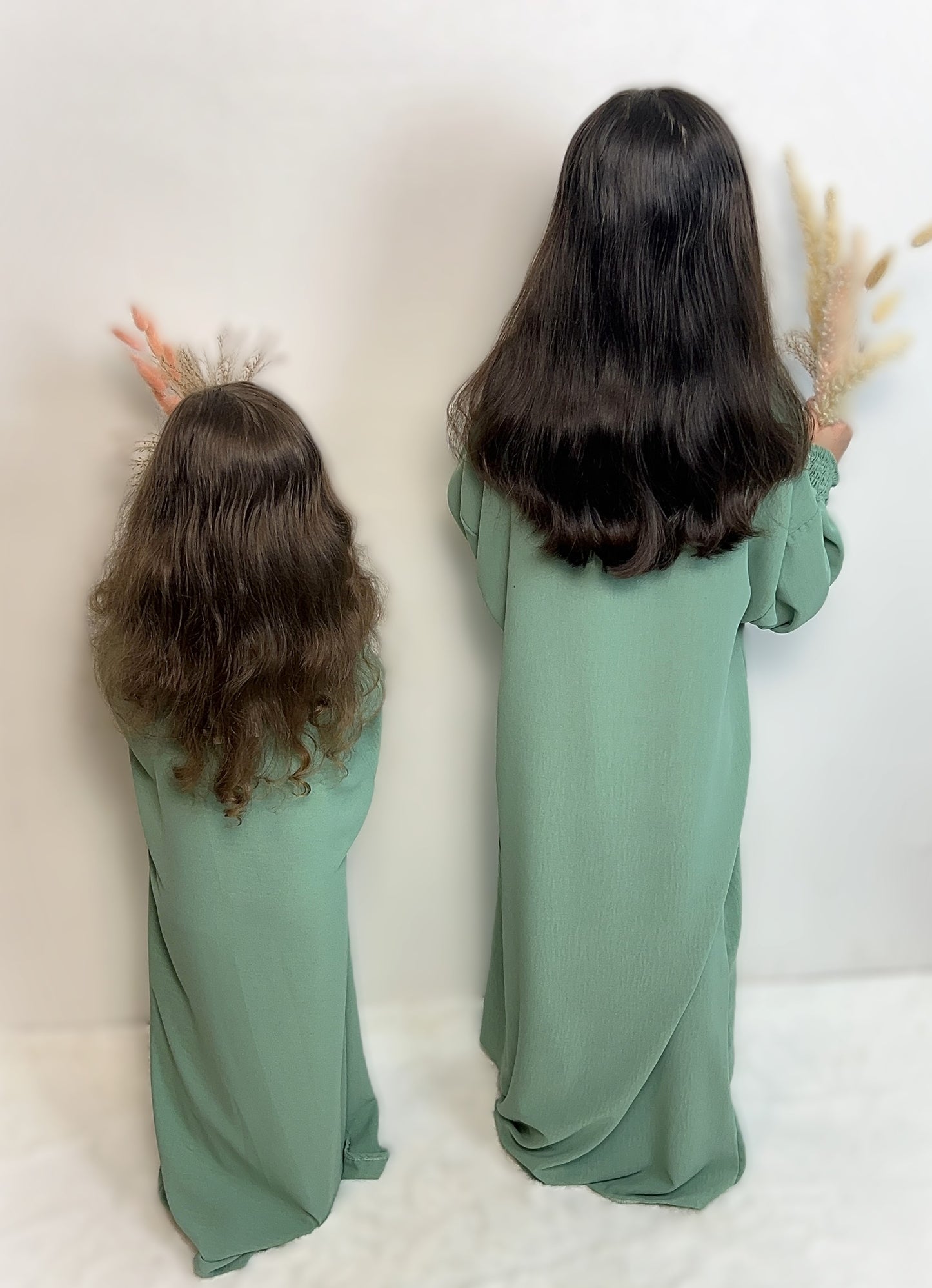KINDER ABAYA TÜRKIS