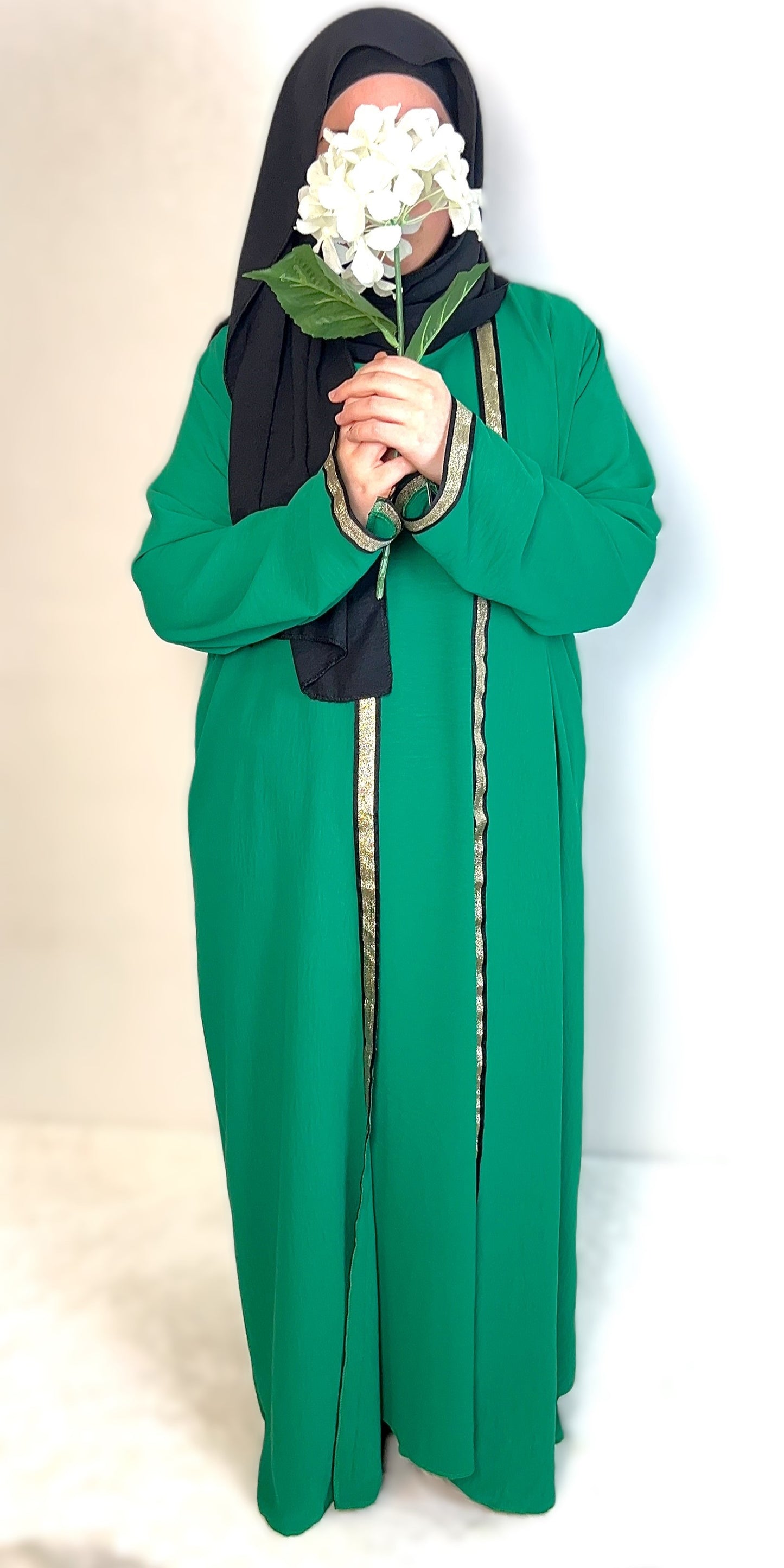 ZWEITEILIGE ABAYA JAZZ (LAYAL)
