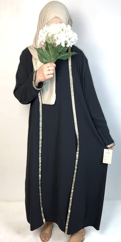 ZWEITEILIGE ABAYA JAZZ (LAYAL)