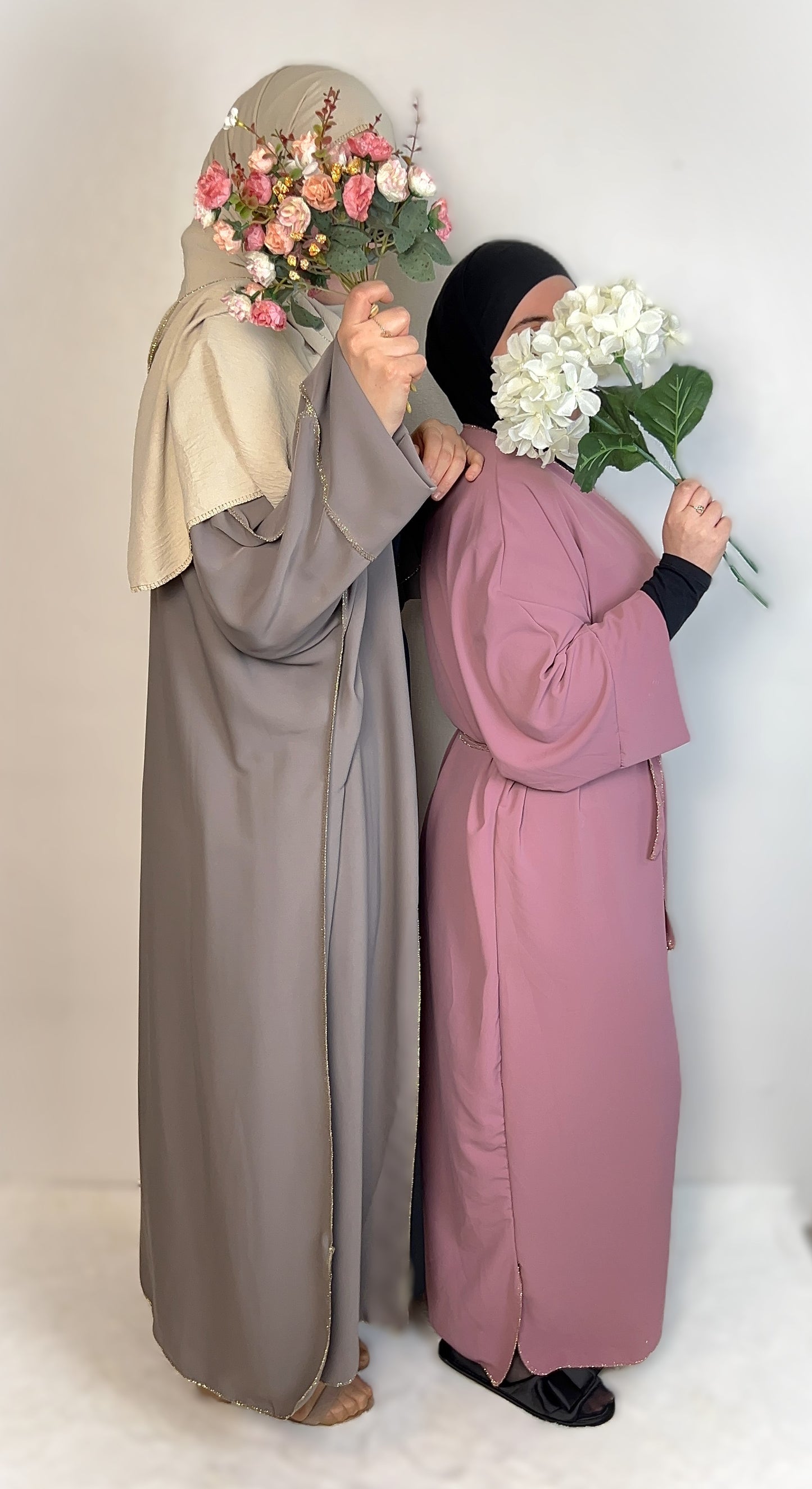 KIMONO MIT GÜRTEL MEDINA-SEIDEN-STIL (ALIA)