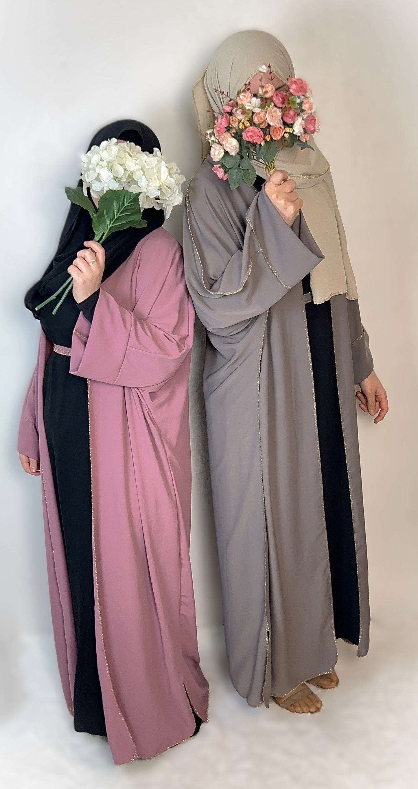 KIMONO MIT GÜRTEL MEDINA-SEIDEN-STIL (ALIA)