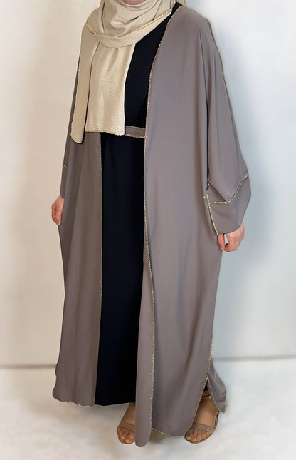 KIMONO MIT GÜRTEL MEDINA-SEIDEN-STIL (ALIA)
