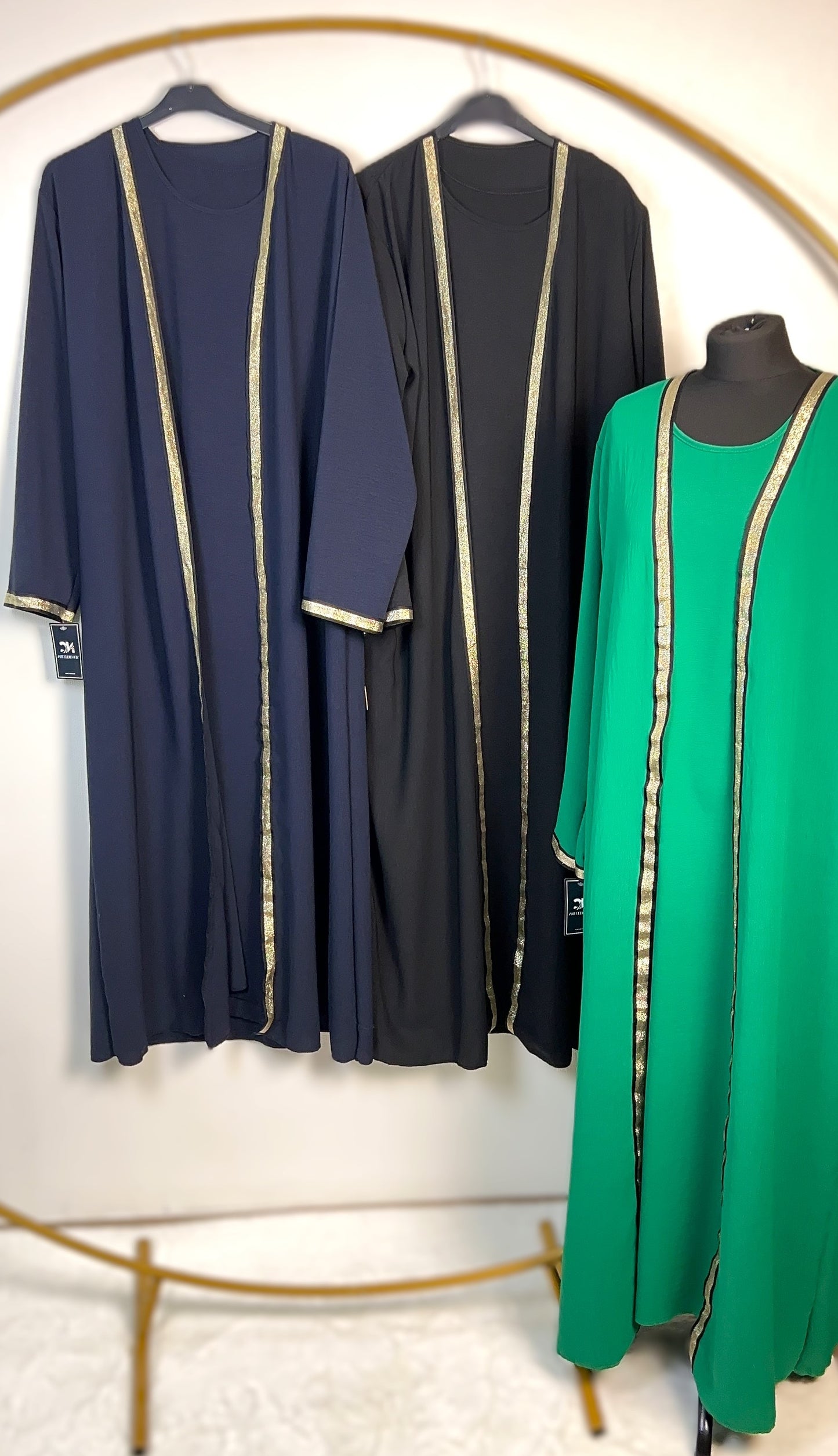 ZWEITEILIGE ABAYA JAZZ (LAYAL)