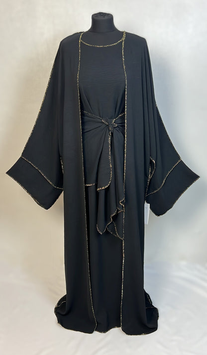 ABAYA SET 3-TEILIG JAZZ (JASMIN)