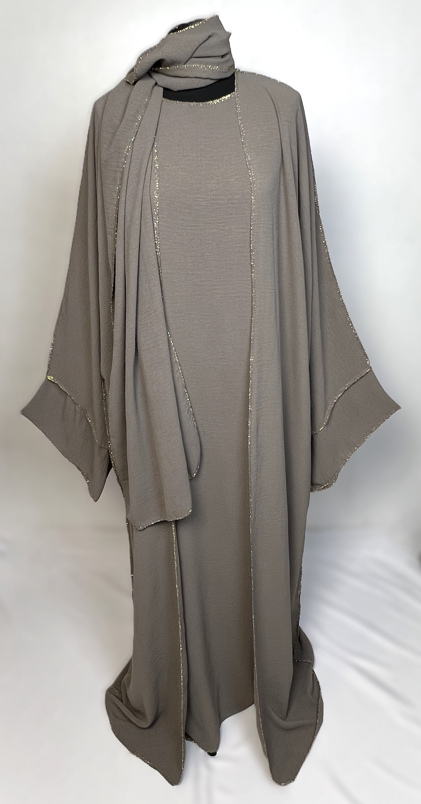 ABAYA SET 3-TEILIG JAZZ (JASMIN)