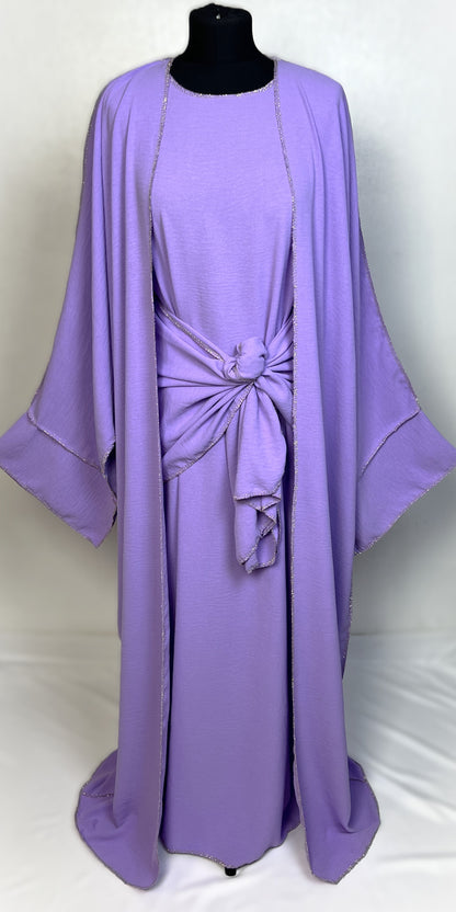 ABAYA SET 3-TEILIG JAZZ (JASMIN)