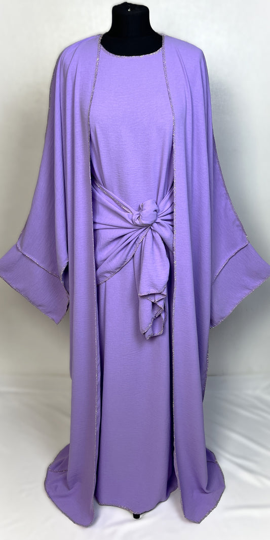ABAYA SET 3-TEILIG JAZZ (JASMIN)
