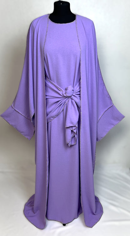 ABAYA SET 3-TEILIG JAZZ (JASMIN)