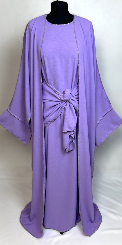 ABAYA SET 3-TEILIG JAZZ (JASMIN)