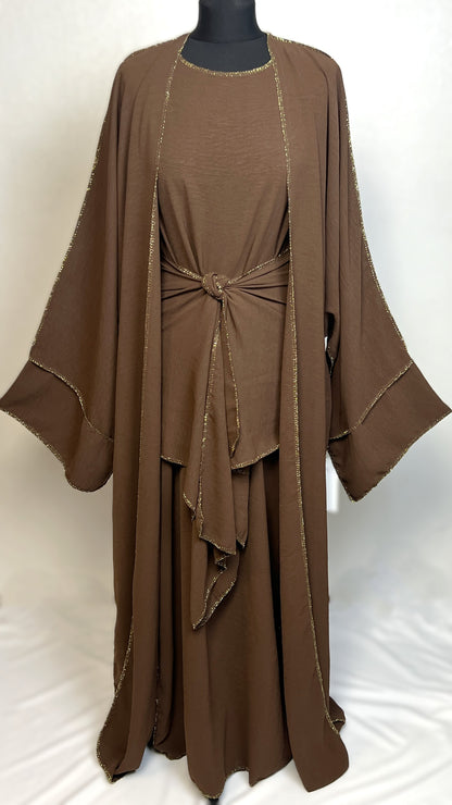 ABAYA SET 3-TEILIG JAZZ (JASMIN)