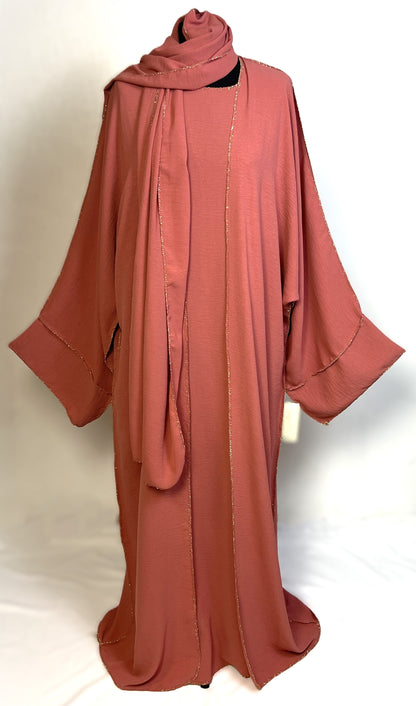 ABAYA SET 3-TEILIG JAZZ (JASMIN)