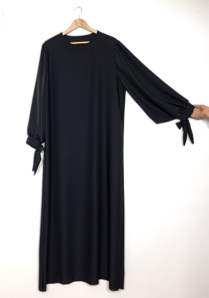 ABAYA KLEID SCHLEIFE MEDINA-SEIDEN-STIL (SALMA)