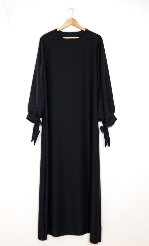 ABAYA KLEID SCHLEIFE MEDINA-SEIDEN-STIL (SALMA)