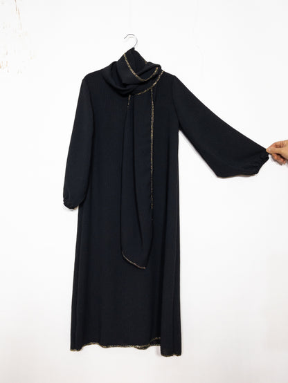 KINDER ABAYA MIT INTEGRIERTEM SCHAL