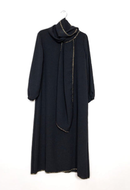 KINDER ABAYA MIT INTEGRIERTEM SCHAL