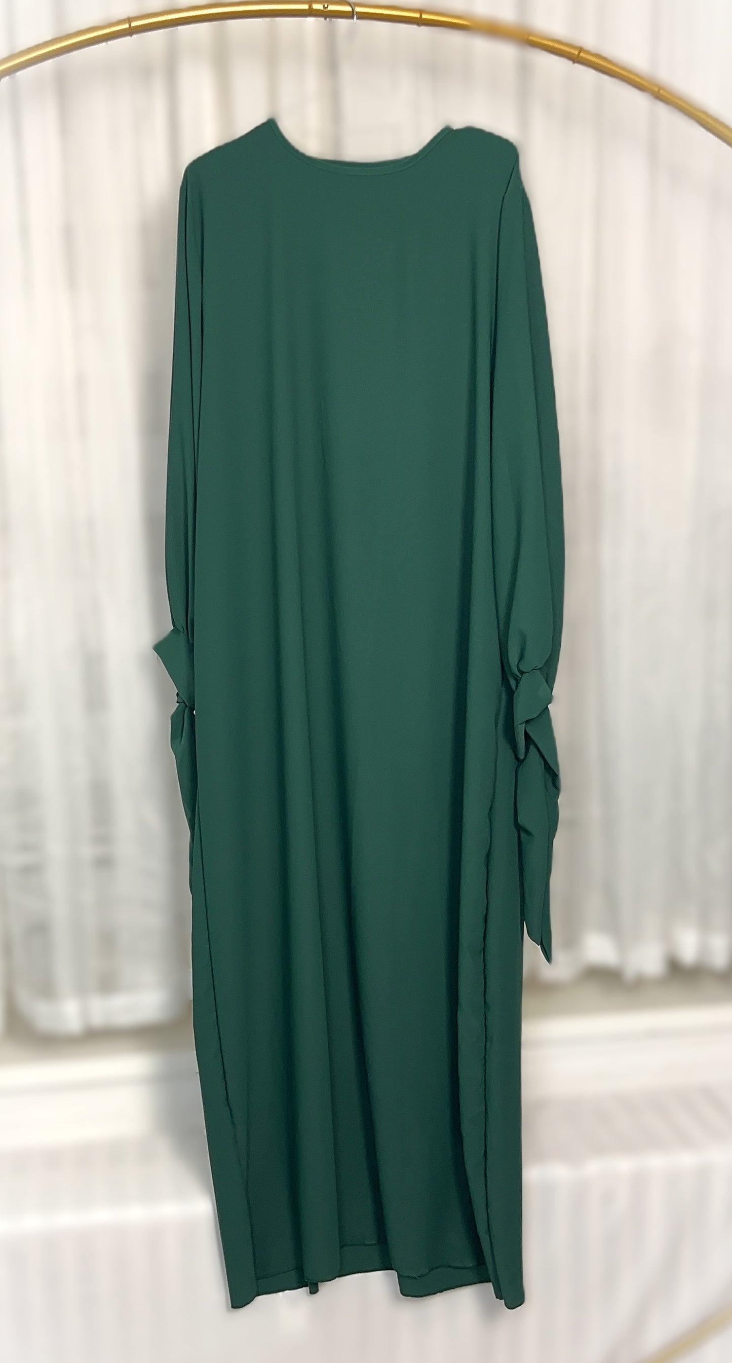 ABAYA KLEID SCHLEIFE MEDINA-SEIDEN-STIL (SALMA)