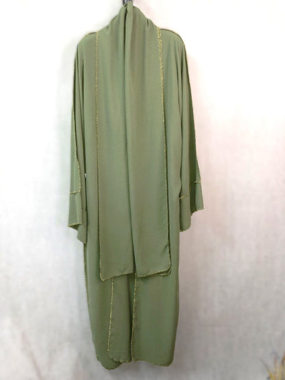 ABAYA SET 3-TEILIG JAZZ (JASMIN)