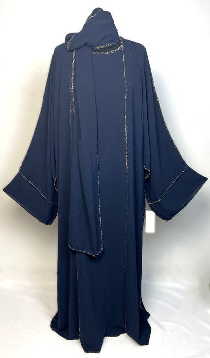 ABAYA SET 3-TEILIG JAZZ (JASMIN)