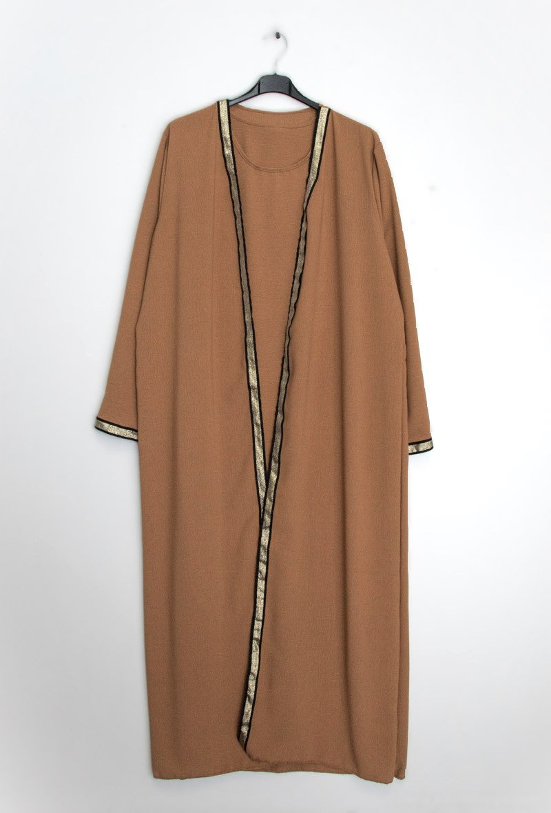ZWEITEILIGE ABAYA JAZZ (LAYAL)